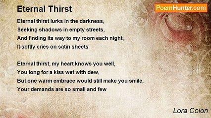Lora Colon - Eternal Thirst