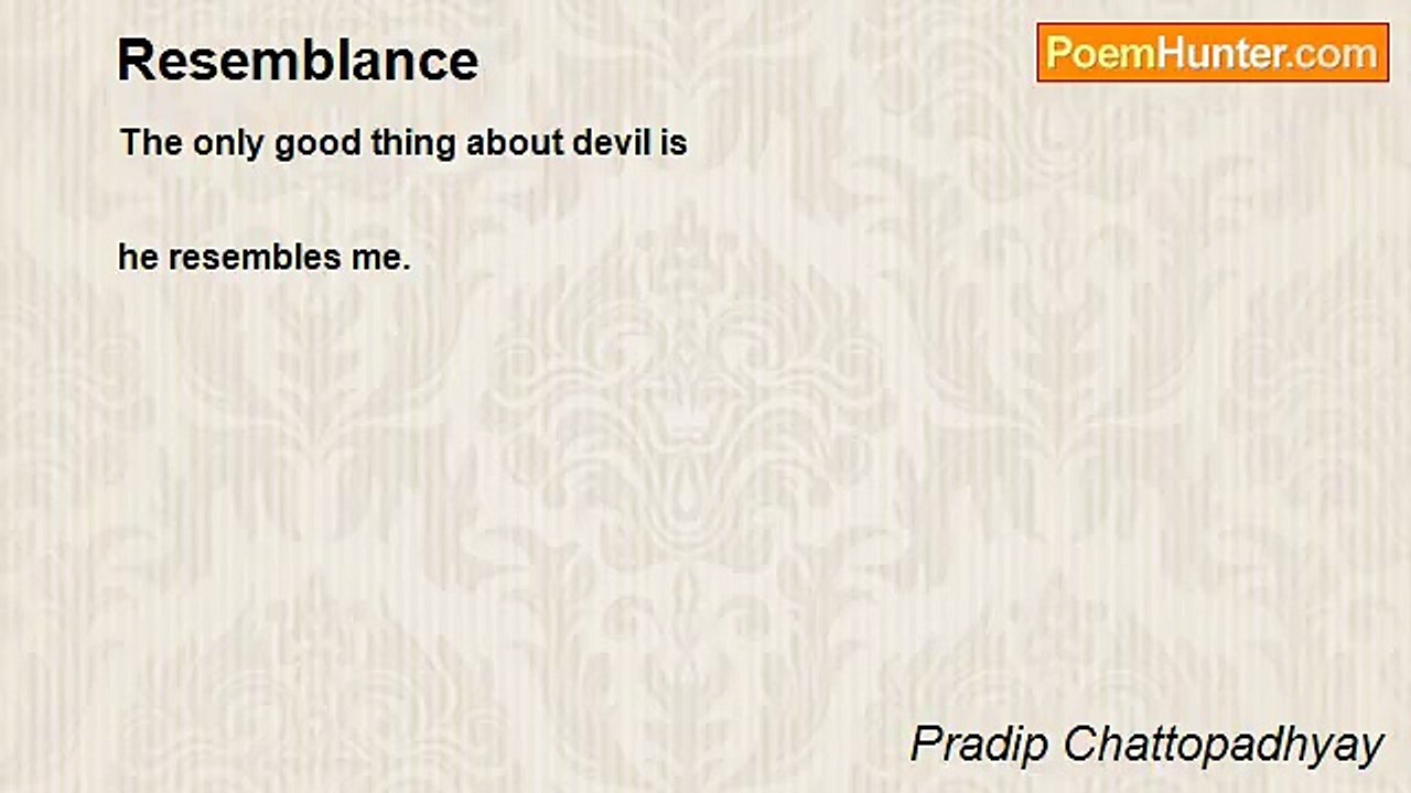 Pradip Chattopadhyay - Resemblance
