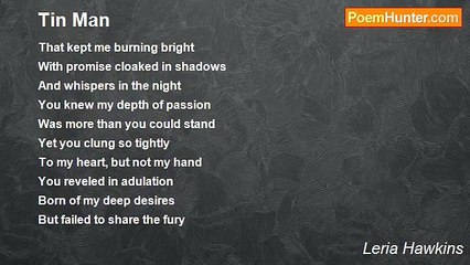 Leria Hawkins - Tin Man