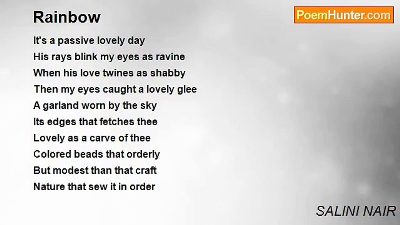 SALINI NAIR - Rainbow