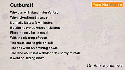 Geetha Jayakumar’s Intense Outburst: When Nature Unleashes Its Fury 🌧️