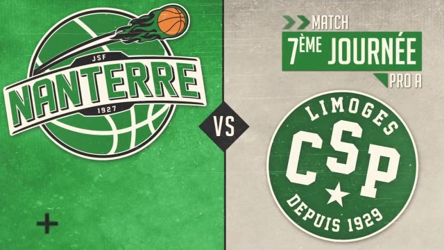 Teaser - JSF Nanterre vs CSP Limoges (09-11-14) (Pro A - J7)