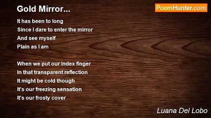 Luana Del Lobo - Gold Mirror...