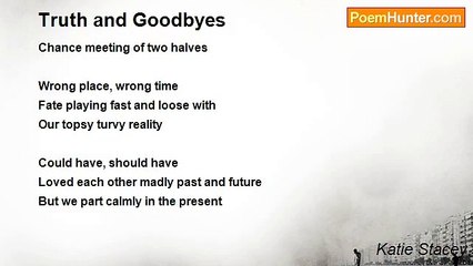 Katie Stacey - Truth and Goodbyes