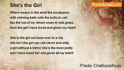 Pradip Chattopadhyay - She's the Girl