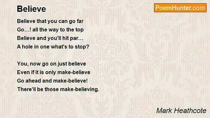 Mark Heathcote - Believe