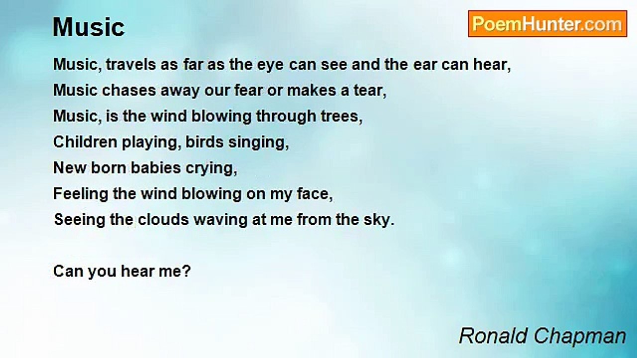 Ronald Chapman - Music