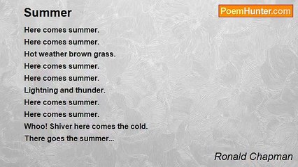 Ronald Chapman - Summer