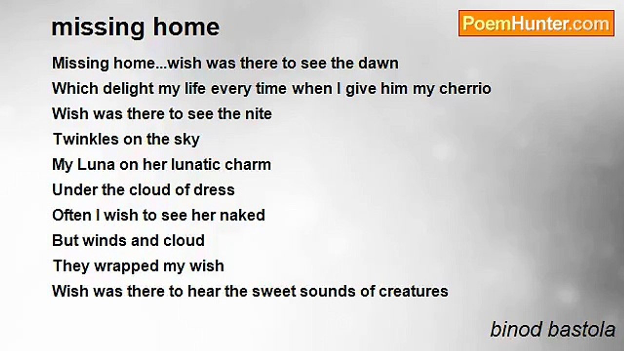 binod bastola - missing home