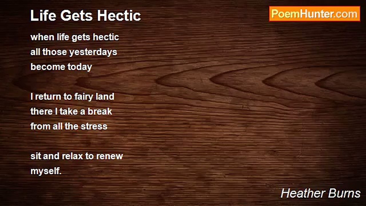 Heather Burns - Life Gets Hectic