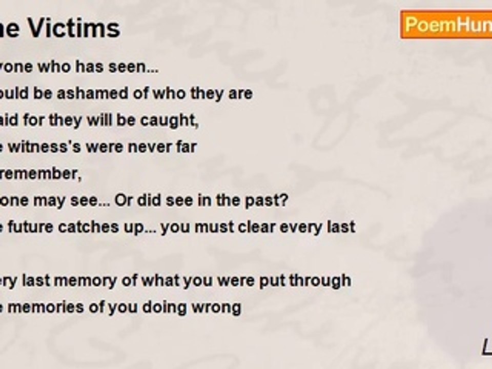 Lyn Paul - The Victims