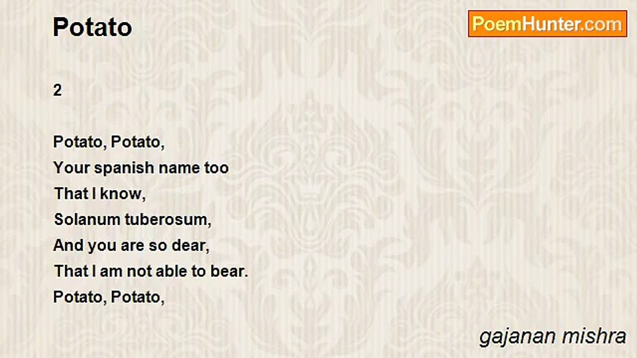 gajanan mishra - Potato