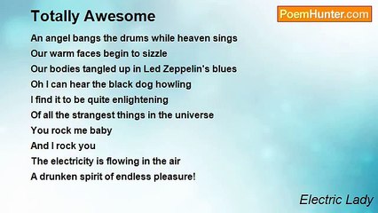 Electric Lady - Totally Awesome