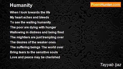 Tayyab Ijaz - Humanity