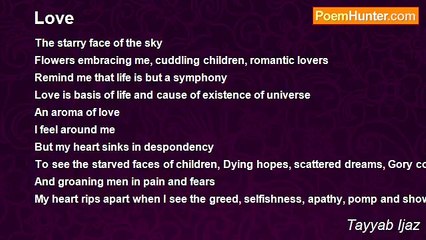 Tayyab Ijaz - Love