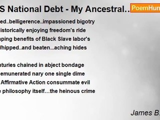 James B. Earley - U S National Debt - My Ancestral…Point Of View