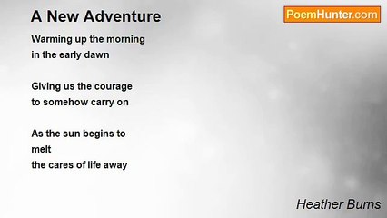 Heather Burns - A New Adventure