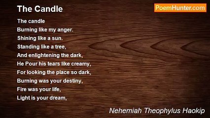 Nehemiah Theophylus Haokip - The Candle