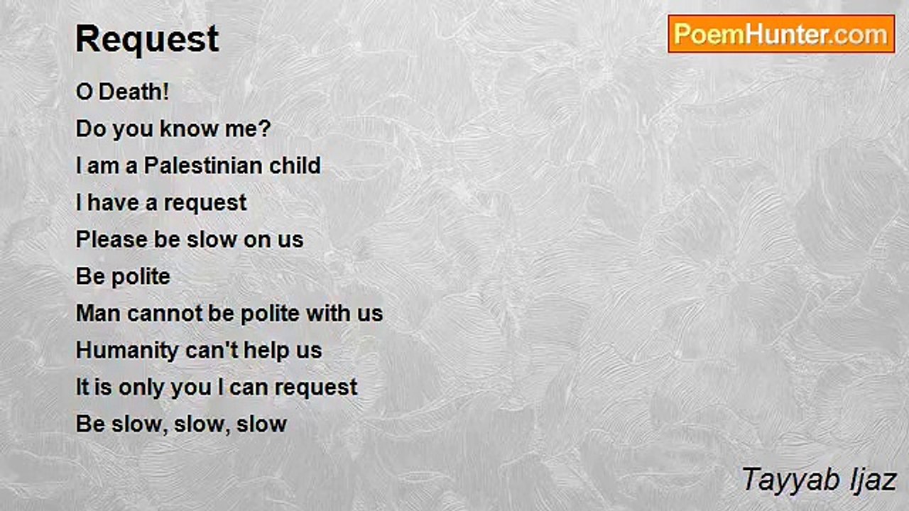 Tayyab Ijaz - Request