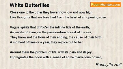 Radclyffe Hall - White Butterflies