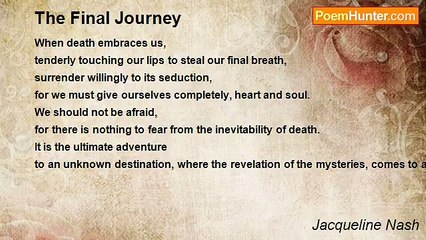 Jacqueline Nash - The Final Journey