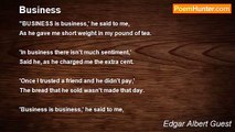 Edgar Albert Guest - Business