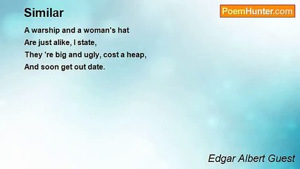 Edgar Albert Guest - Similar