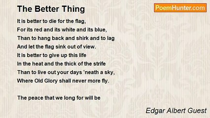 Edgar Albert Guest - The Better Thing