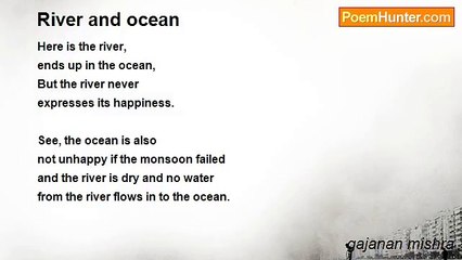 gajanan mishra - River and ocean