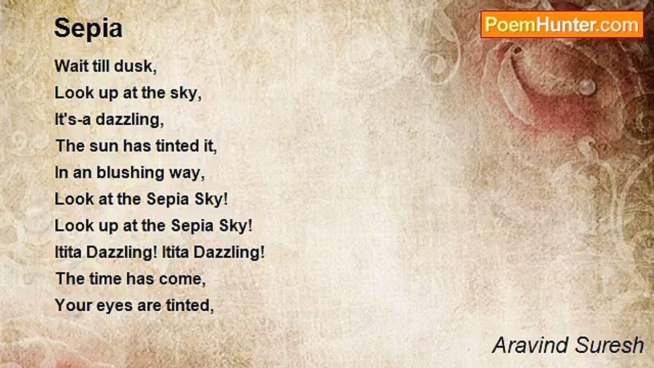 Aravind Suresh - Sepia