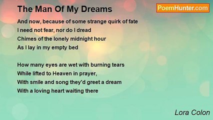 Lora Colon - The Man Of My Dreams