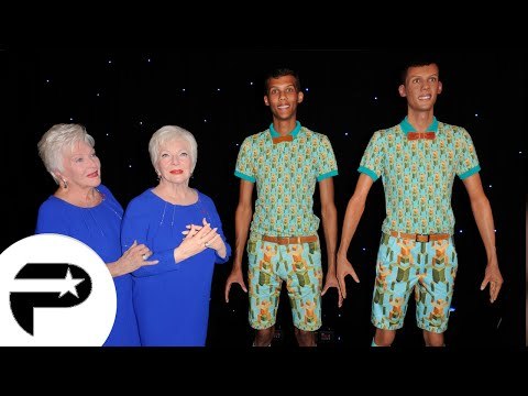 Stromae et Line Renaud immortalisés au musée Grévin