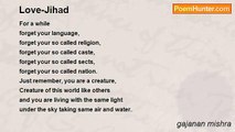 gajanan mishra - Love-Jihad