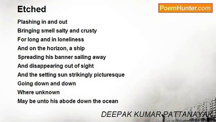DEEPAK KUMAR PATTANAYAK - Etched