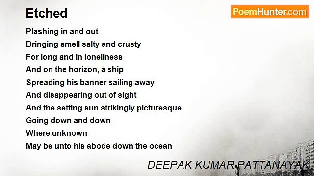 DEEPAK KUMAR PATTANAYAK - Etched