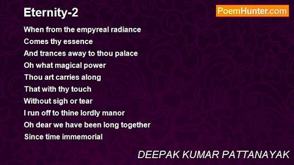 DEEPAK KUMAR PATTANAYAK - Eternity-2