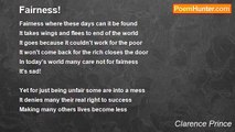 Clarence Prince - Fairness!