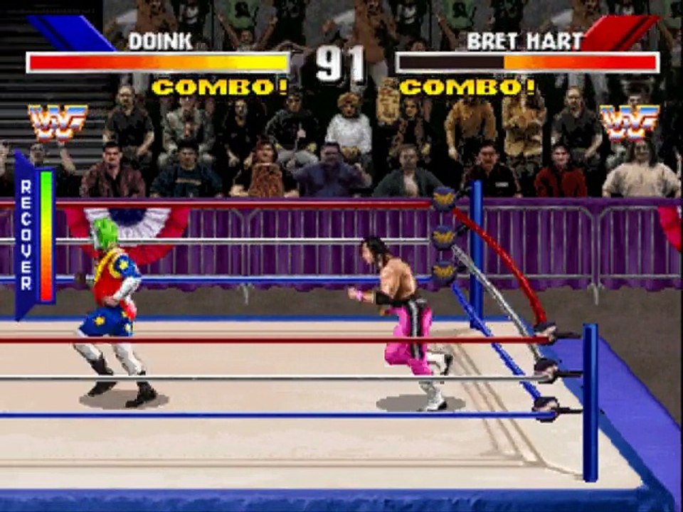 WWF Wrestlemania : The Arcade Game online multiplayer - psx