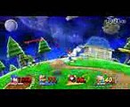 Smash Bros Wii U Mario Galaxy 1080p Direct Feed Gameplay