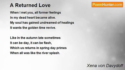 Xena von Davydoff - A Returned Love