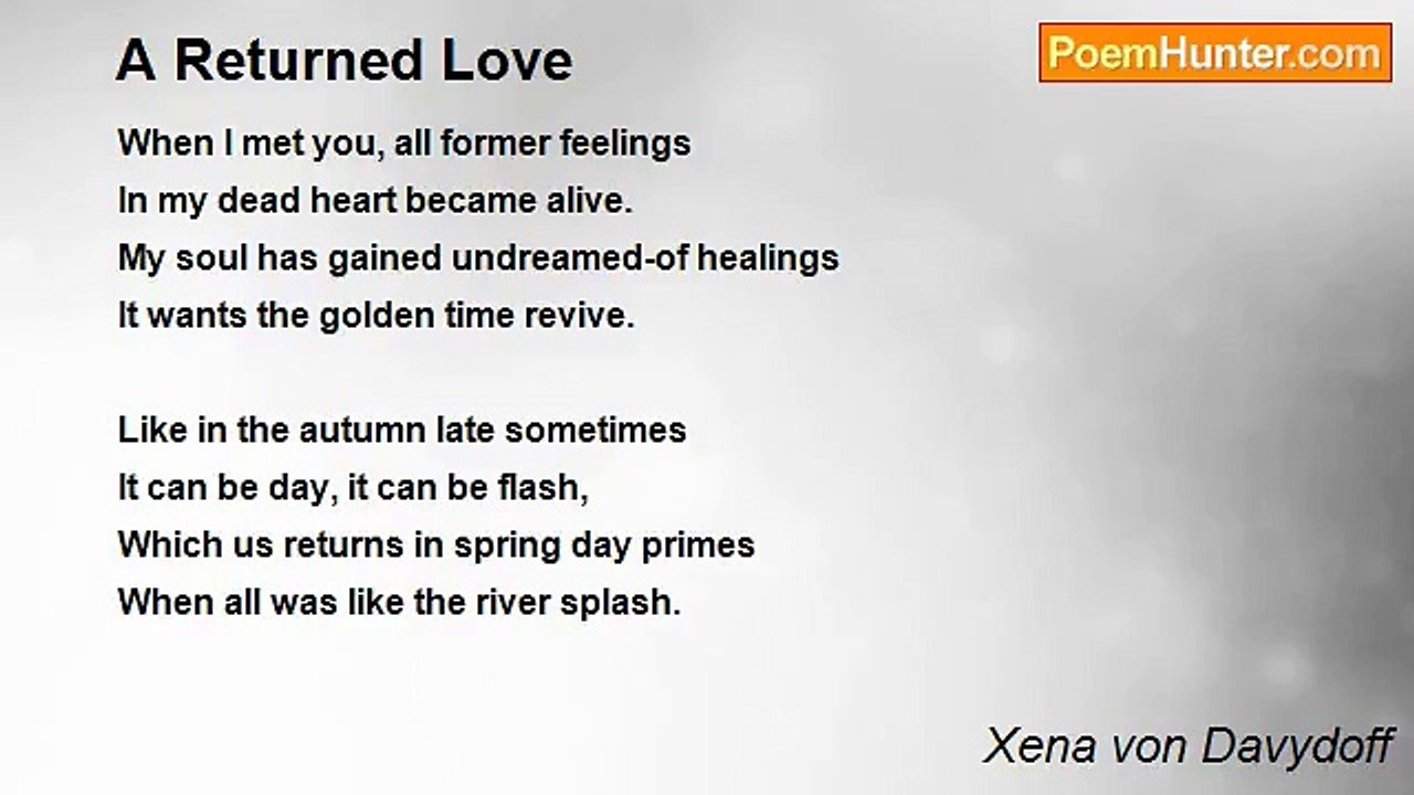 Xena von Davydoff - A Returned Love