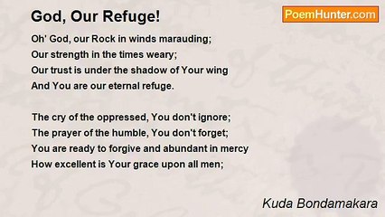 Kuda Bondamakara - God, Our Refuge!