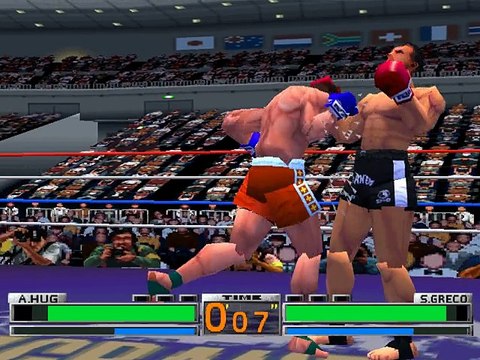K-1 The Arena Fighters online multiplayer - psx