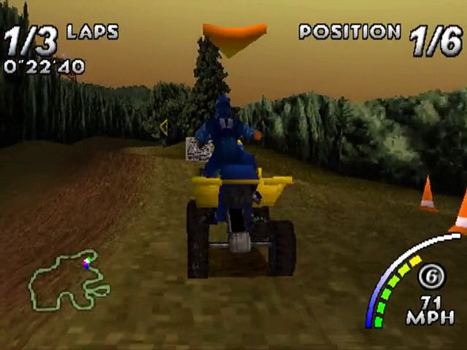 ATV: Quad Power Racing online multiplayer - psx