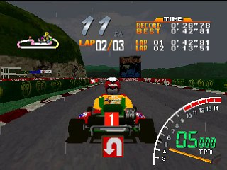 Ayrton Senna Kart Duel online multiplayer - psx