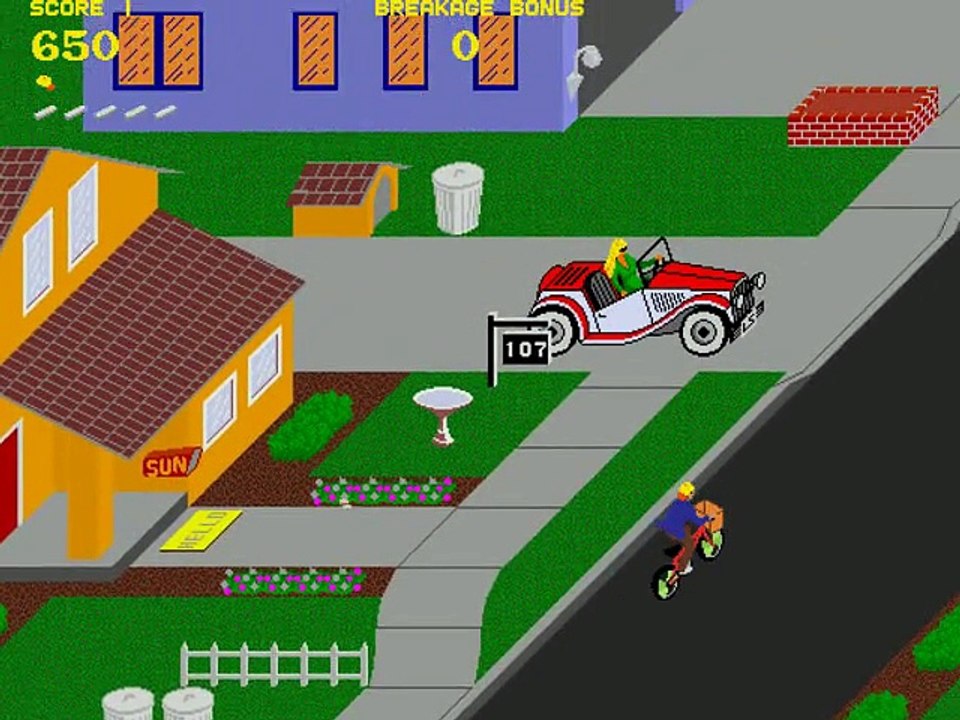 Paperboy online multiplayer - arcade