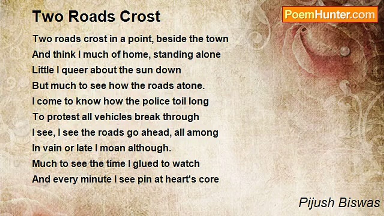 Pijush Biswas - Two Roads Crost