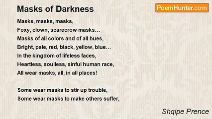 Shqipe Prence - Masks of Darkness