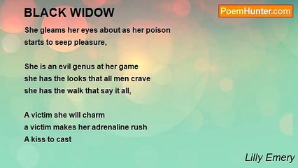 Poetic Lilly Emery - BLACK WIDOW