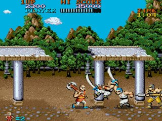 Tiger Road online multiplayer - arcade